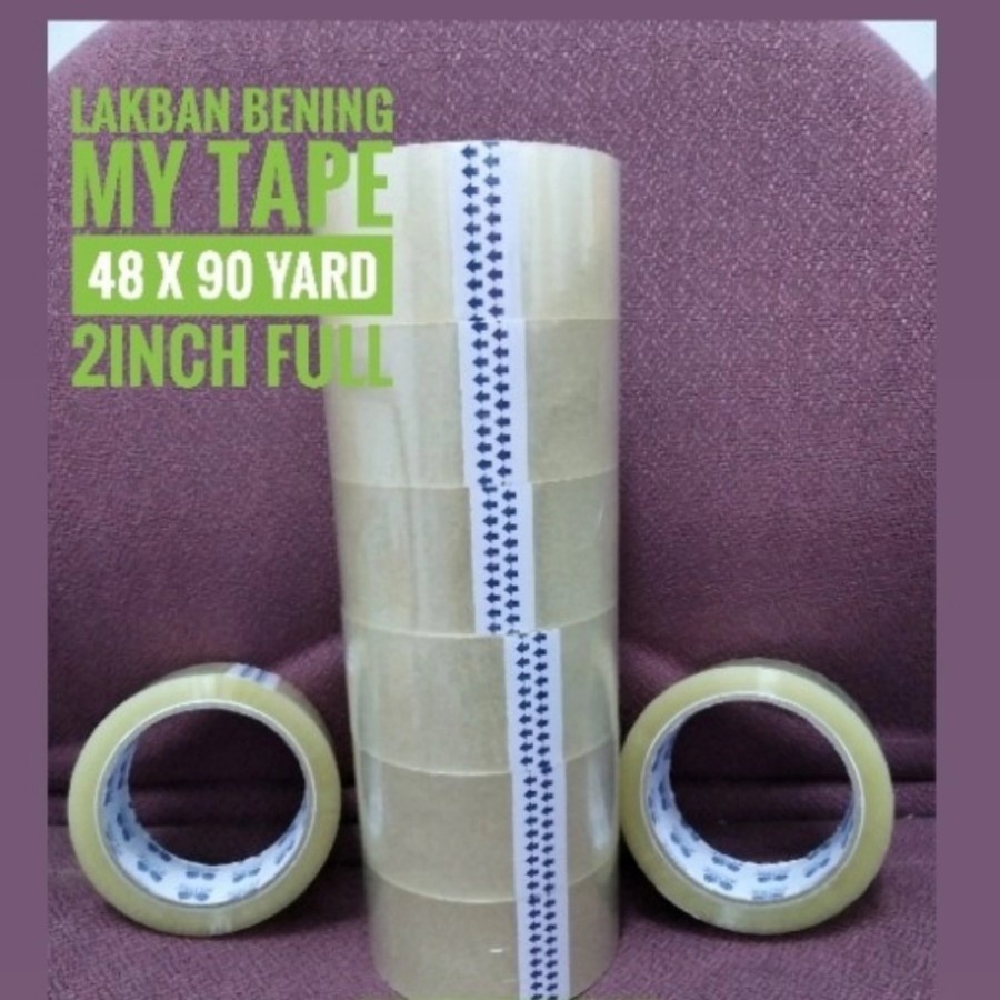 

LAKBAN BENING 2 INCH (48 MM X 90 YARD) MERK MY TAPE DAIMARU
