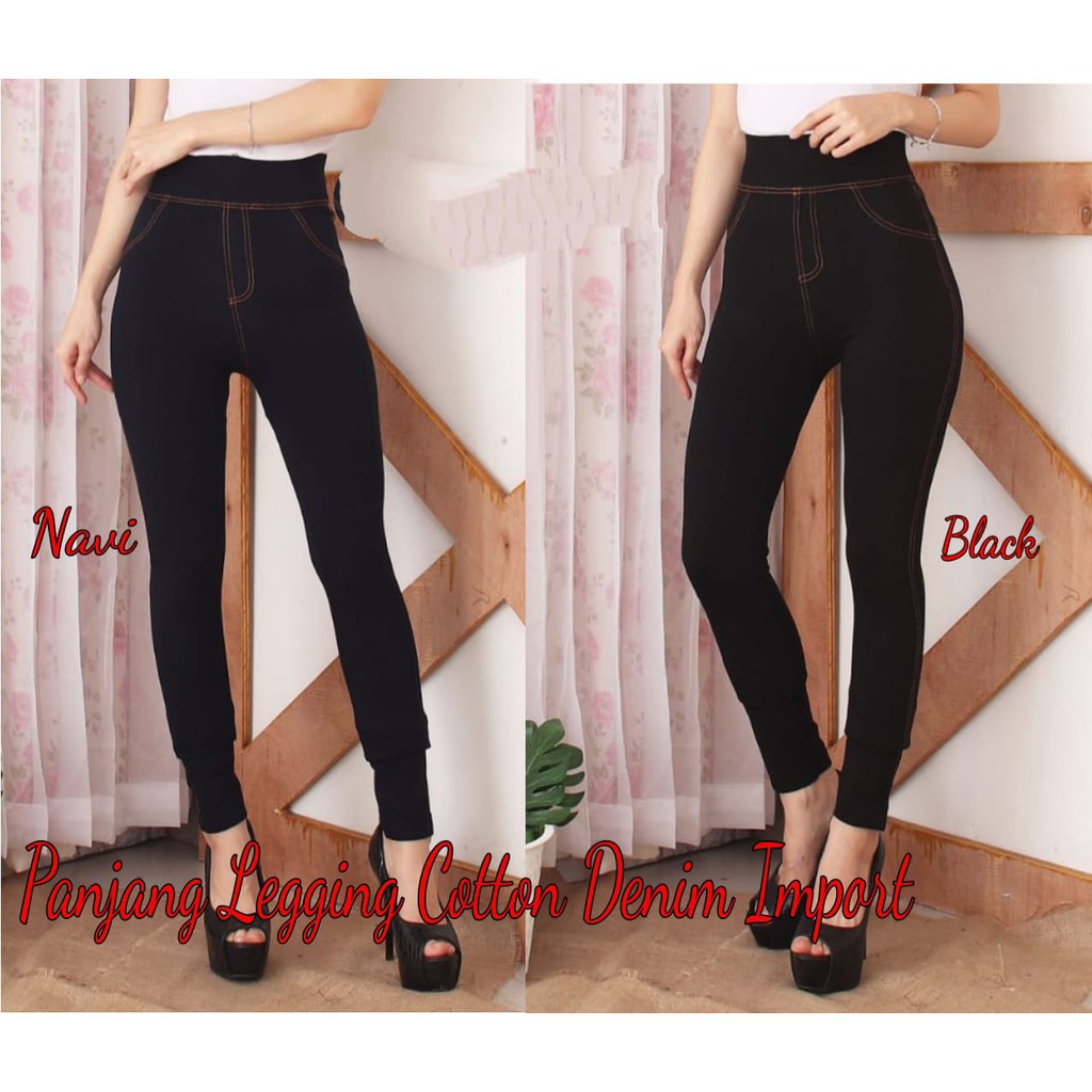 QF CELANA LEGGING WANITA COTTON IMPORT