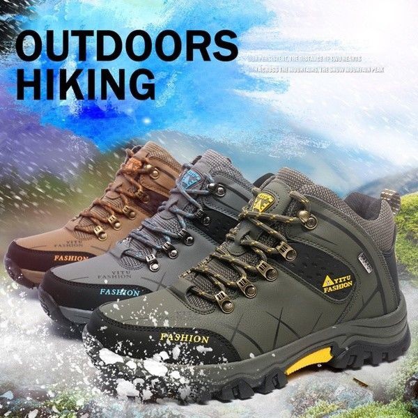 climbing and hiking shoes