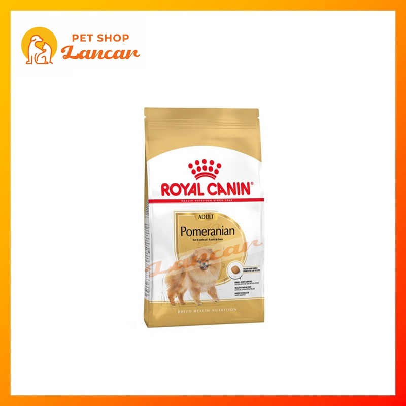 Royal Canin Pomeranian adult Makanan Anjing Pom Dewasa Dry Food 500GR