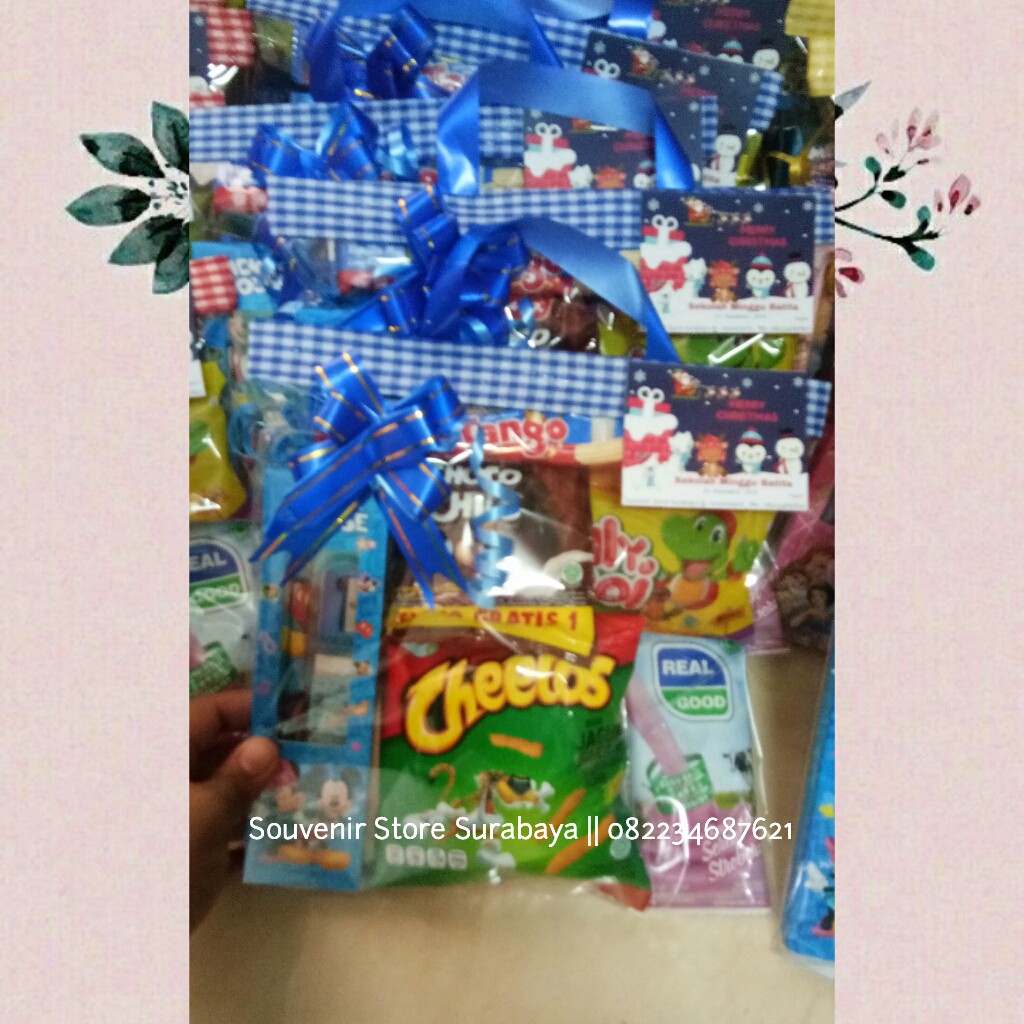 Snack ultah anak/ SOUVENIR ULTAH ANAK/ SET ALAT TULIS / BINGKISAN ULTAH ALAT TULIS