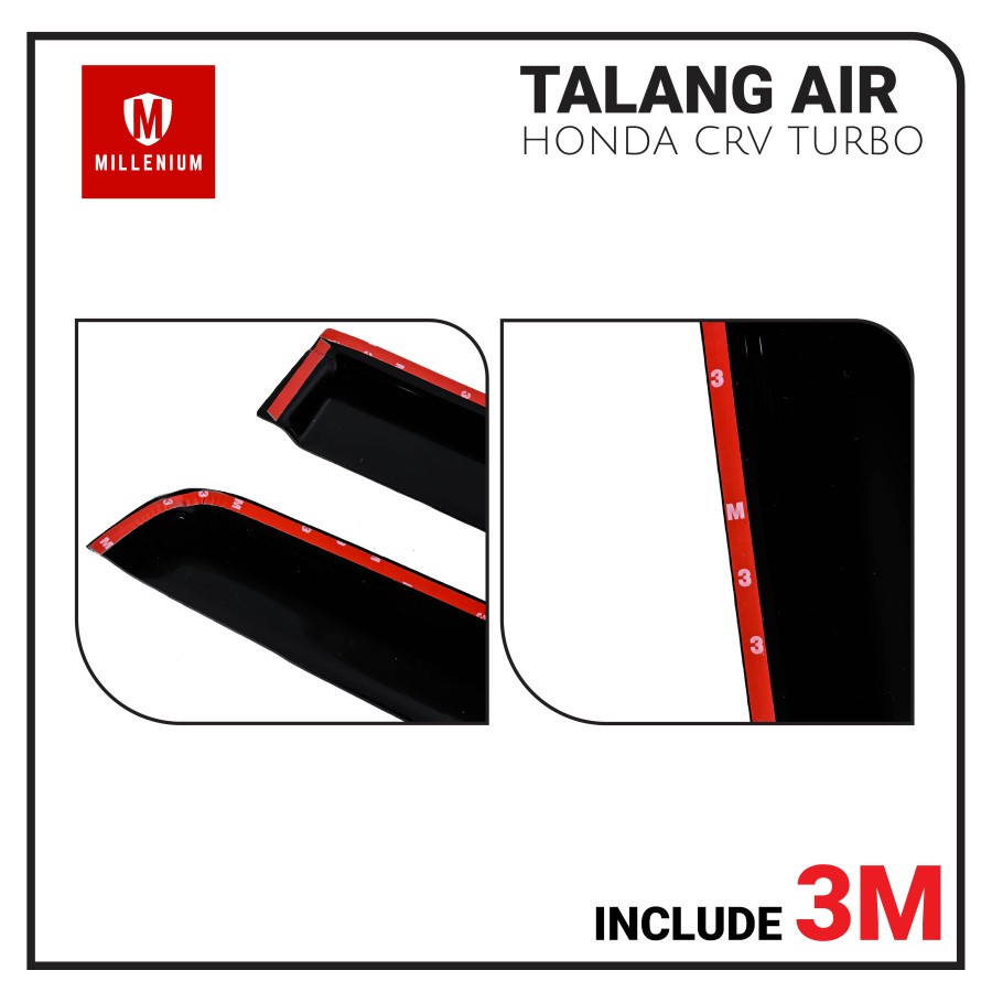 TALANG AIR PINTU MOBIL HONDA CRV TURBO 2017 - 2023 MODEL SLIM