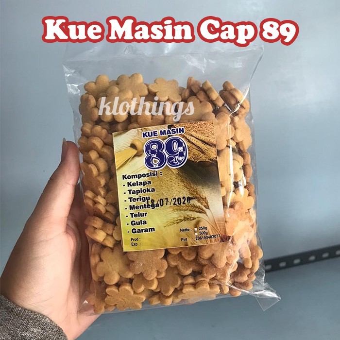 

Kue Asin 89 Asli Bangka / Kue Masin 89 / Cookies Bangka