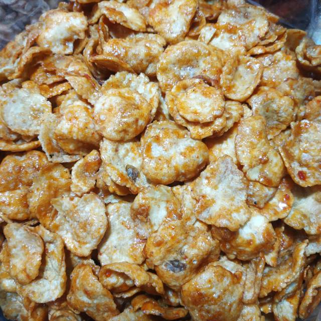 

Emping kecil pedas Krispy 500gr