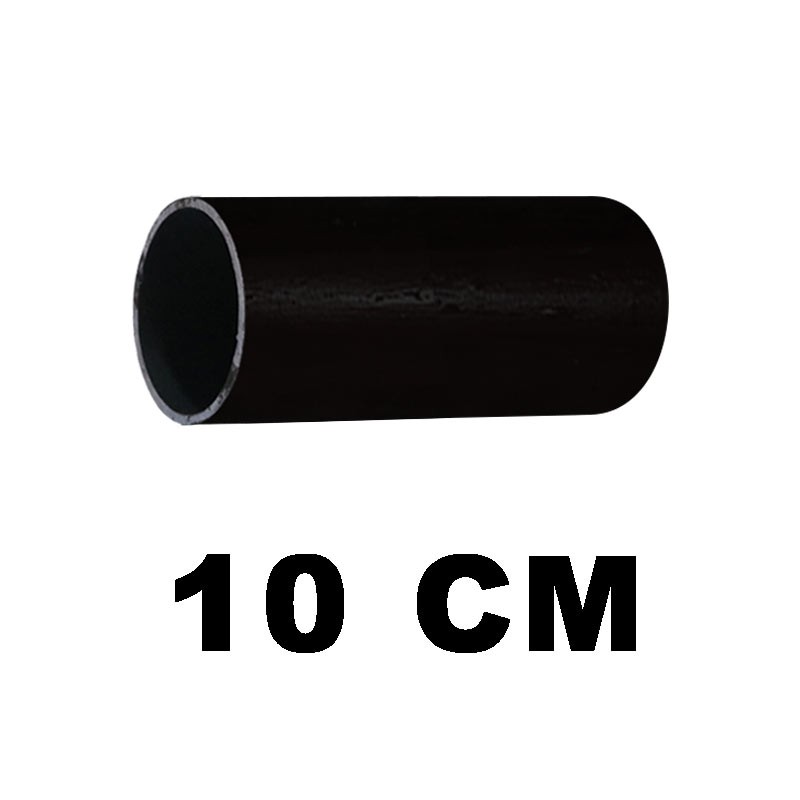 EELIC PIB-1IX1.5MM PIPA BESI HITAM BULAT POLOS 1" x 1.5 mm PANJANG 10 CM COCOK UNTUK DIY MESIN-MESIN
