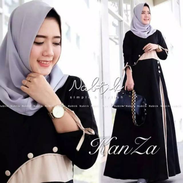GAMIS KANZA DRESS NABTIK GAMIS TERBARU
