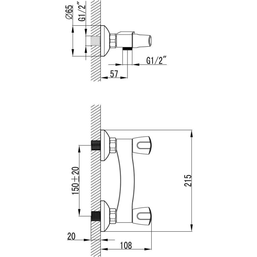 Kran Shower Mixer Wasser MSW-S920 | Keran Wasser MSW S920