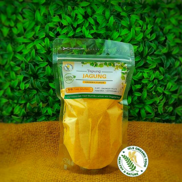 

Tepung Jagung Organik kemasan 250gr