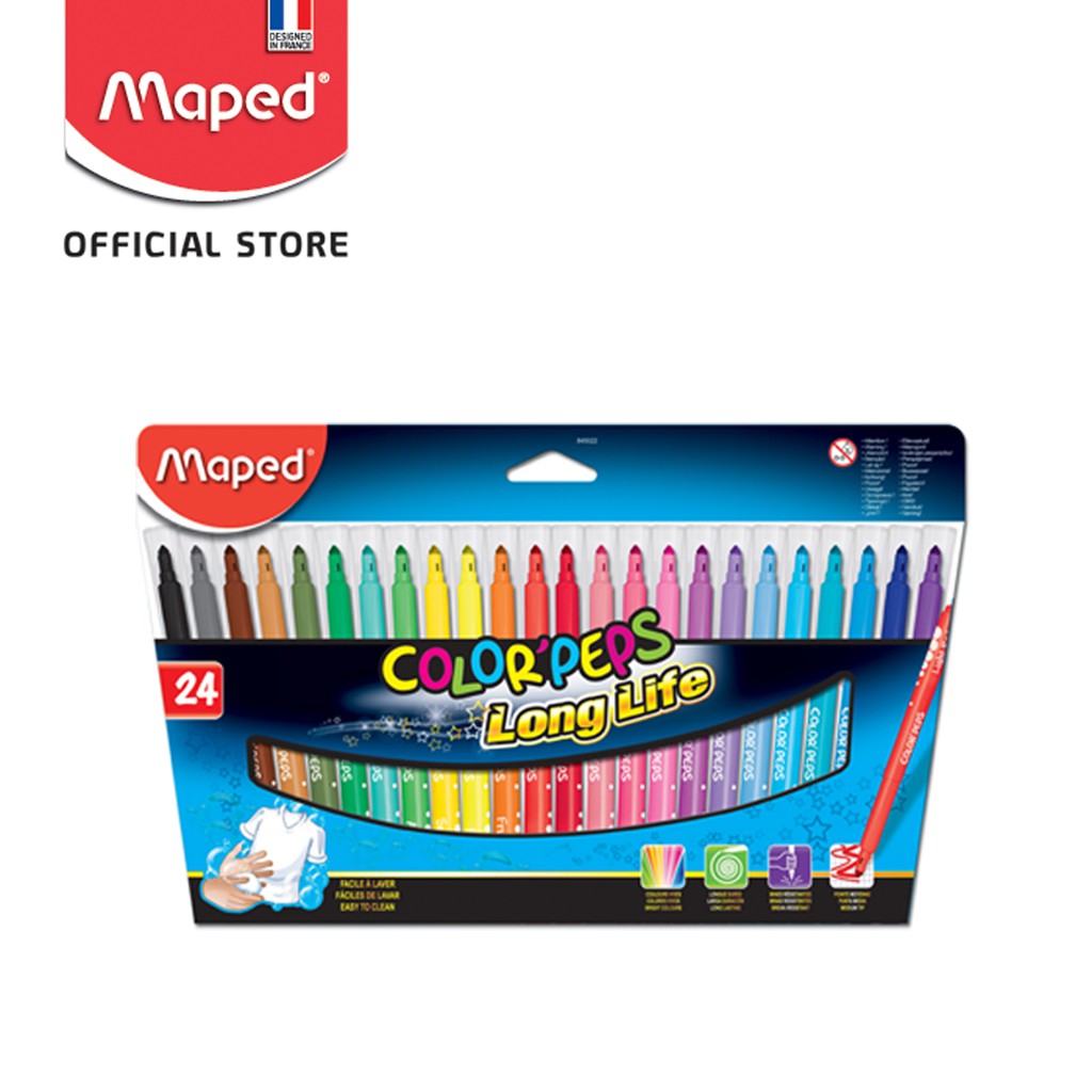 

Maped Spidol Felt Pen 24' - Cardboard