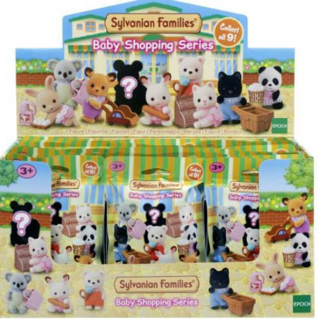 FIGURINE SYLVANIAN FAMILIES BABY SHOPPING / PARTY SERIES blind pack - 5382