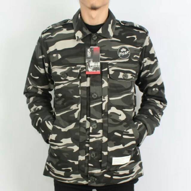 Jaket parka bgsr original &amp; jaket parka camo hanzo