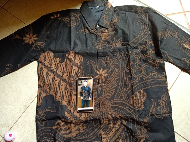 Peksi Seling Kemeja Batik Pria Panjang Full Furing By Batik Florist