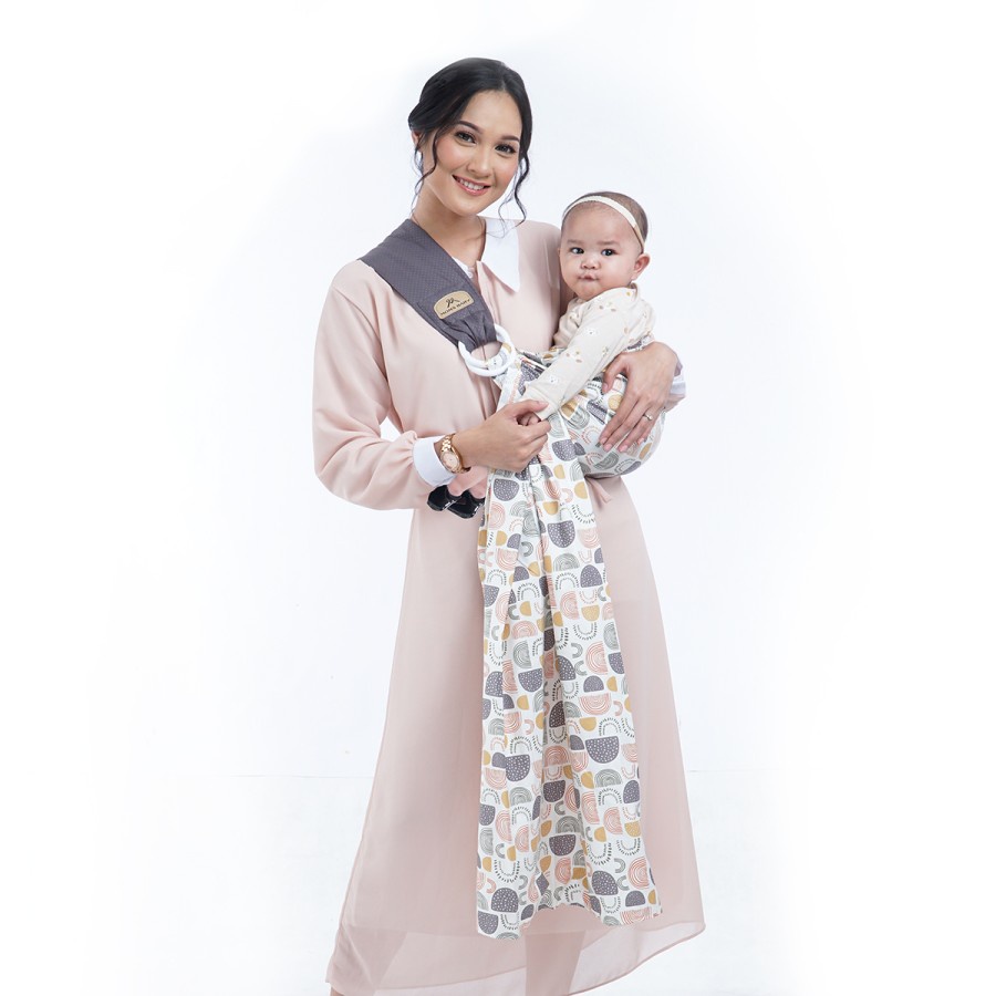 Mom's Baby Gendongan Bayi Samping Multifungsi (bisa u/ newborn) Wilona Series - MBG 1020