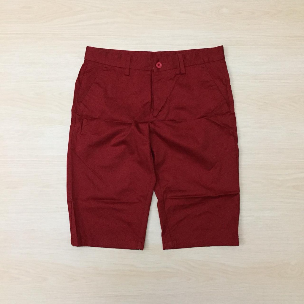 burberry celana pendek warna merah cowok cewek wanita model panjang brand second original