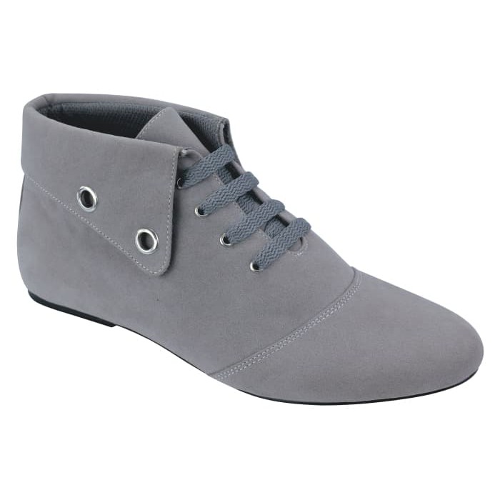  Sepatu Boots Martin  Wanita Korea Fashion Ankle Canvas 