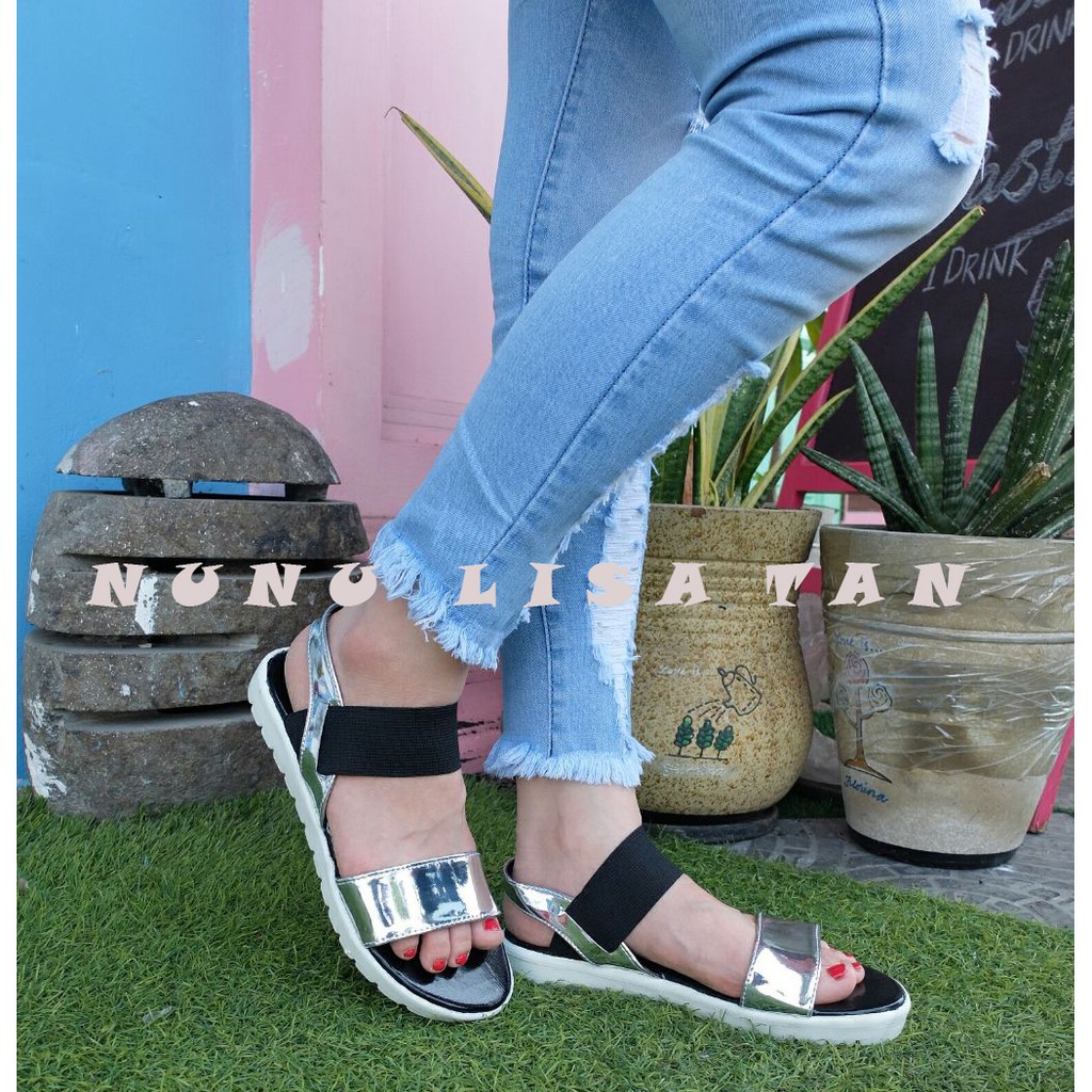 TERMURAH NunuLisaTan Sandal Sendal Sepatu Karet DOCMART