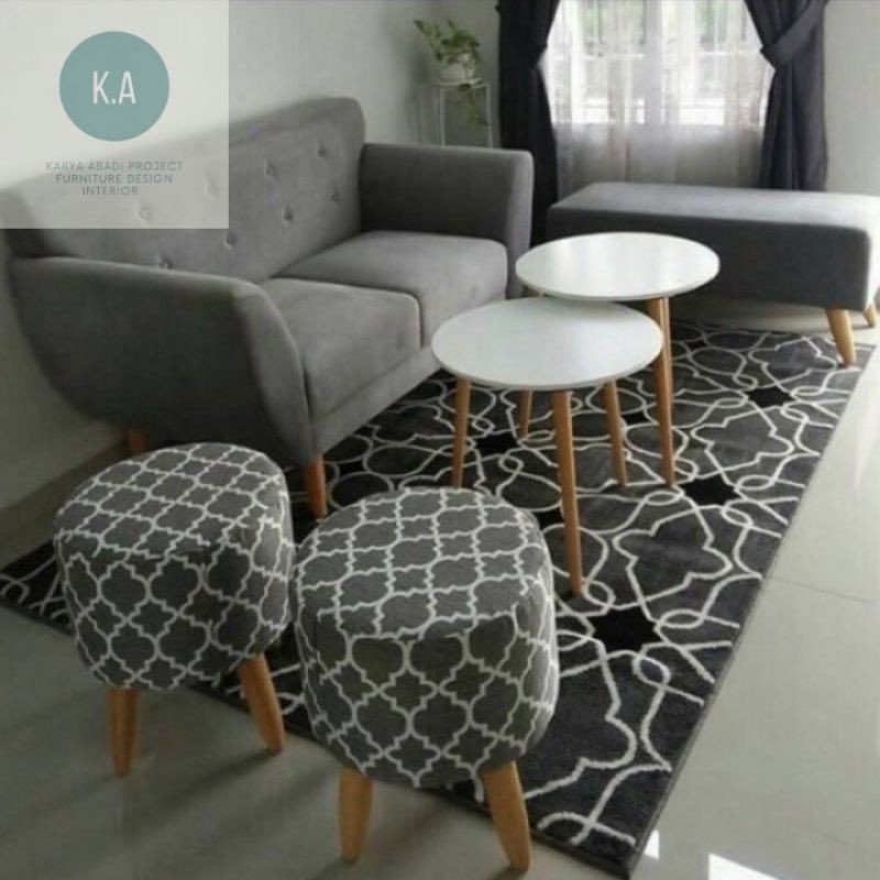 Sofa Minimalis Retro Scandinavian Free Ongkir ( Sofa Tamu Model Retro ) sofa murah
