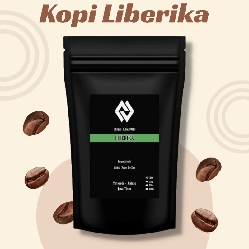 Jual Kopi Liberika Excelsa Bubuk Kopi Mbah Sambung Kg Roasted