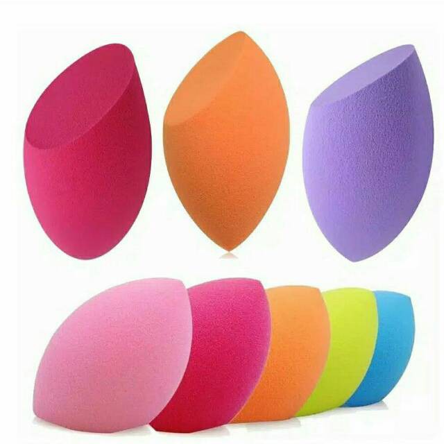 SPONGE MAKE UP COLORFULL UNIK BLENDED BLENDING PUFF SPONGE BEAUTY