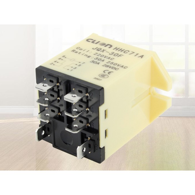 Hhc71A RELAY JQX-30F HIGH POWER Original 12V 24V 220V 30A 8 pin