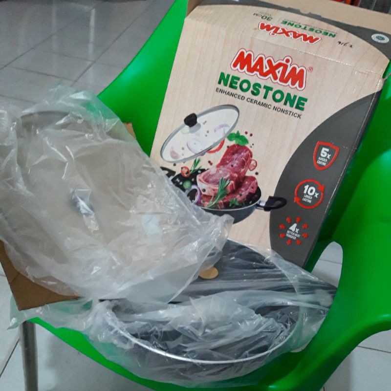 Wajan Maxim neostone 30 cm premium