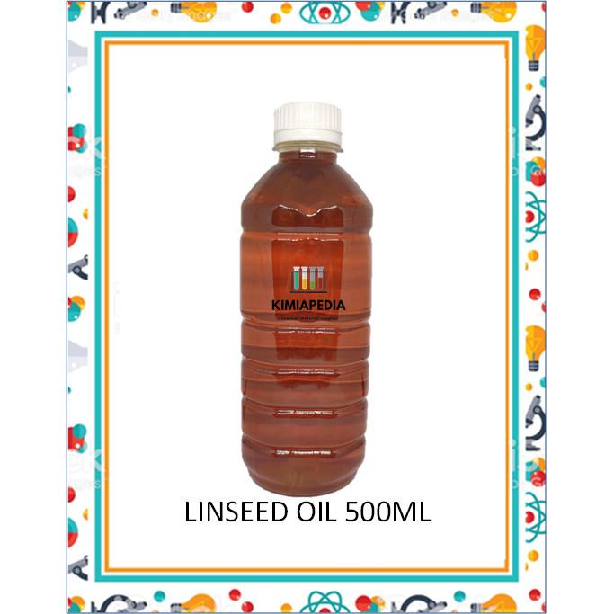 

READY! PURE POLISH LINSEED OIL / MINYAK POLES LIN SEED DOUBLE BOILED 500ML ALAT LUKIS AL1