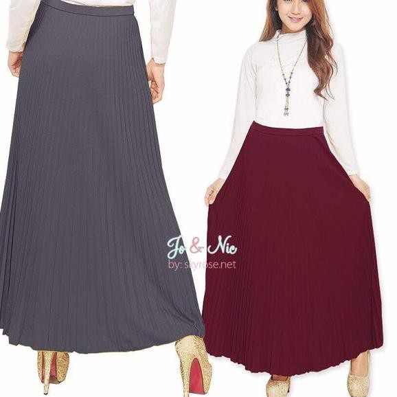 L9V Rok plisket Jumbo Terkini.