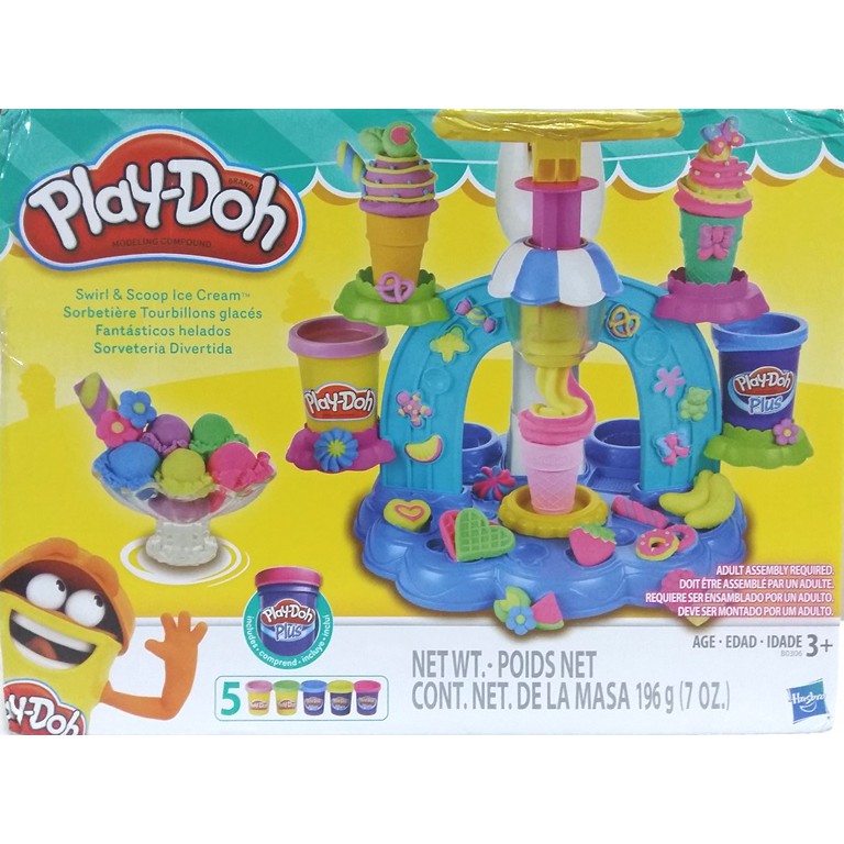 PROMO Play-Doh Swirl & Scoop Ice Cream ORIGINAL HASBRO