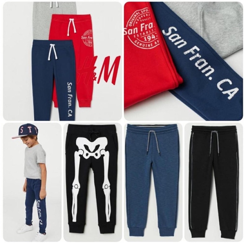 h&m jogger anak laki laki