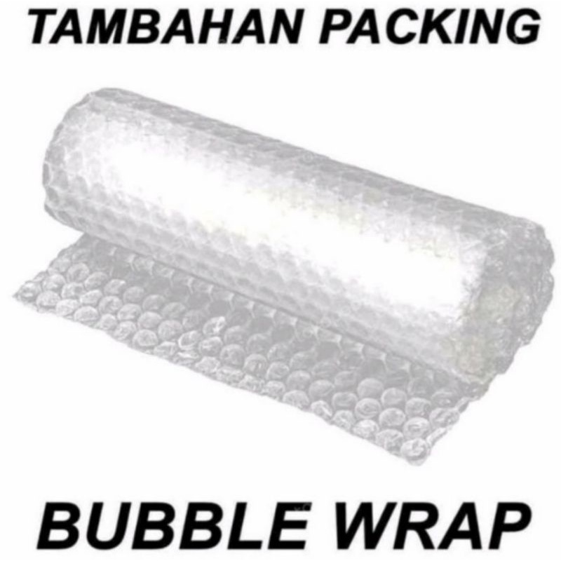 

BUBBLE WRAP TAMBAHAN PACKING AGAR LEBIH AMAN