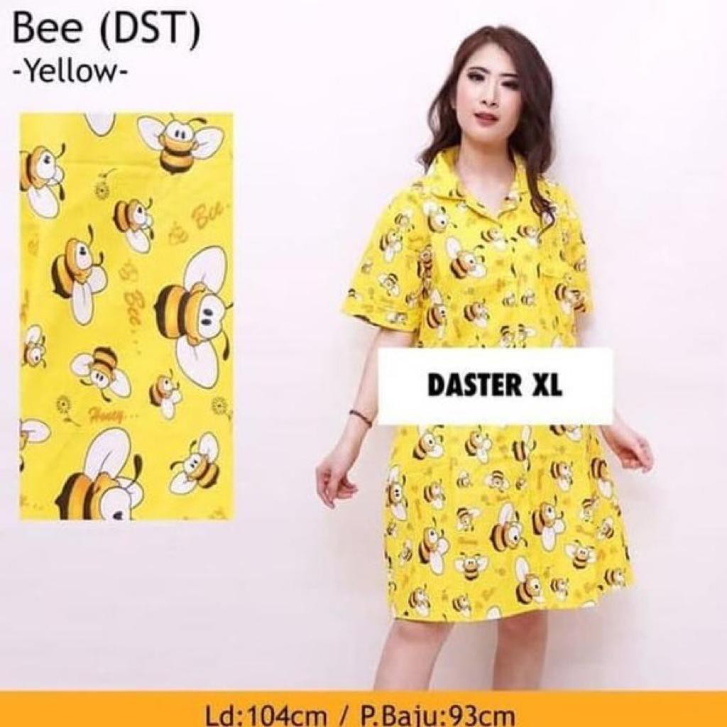  alvin  store BAJU  TIDUR PIYAMA DEWASA DASTER  LEBAH BEE 