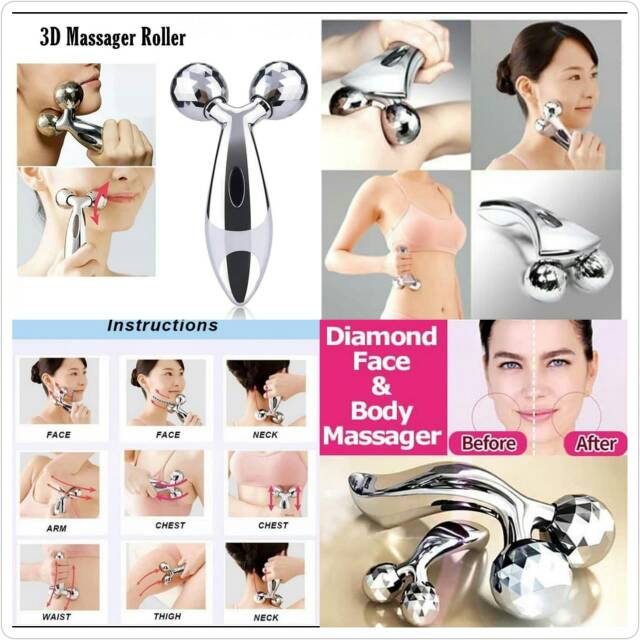 ALAT PIJAT WAJAH PENGENCANG WAJAH 3D FACE MASSAGER PENIRUS WAJAH