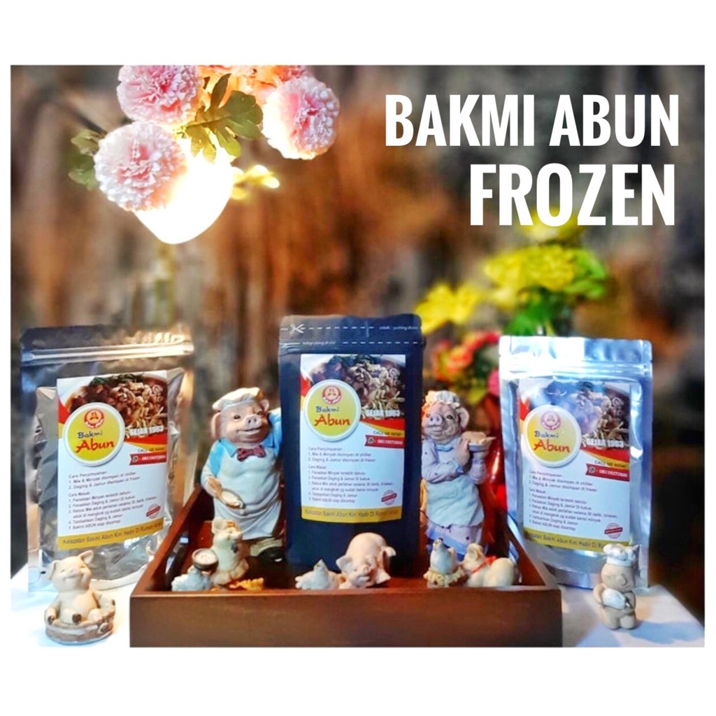 

Bakmi Babi ayam jamur ABUN instant