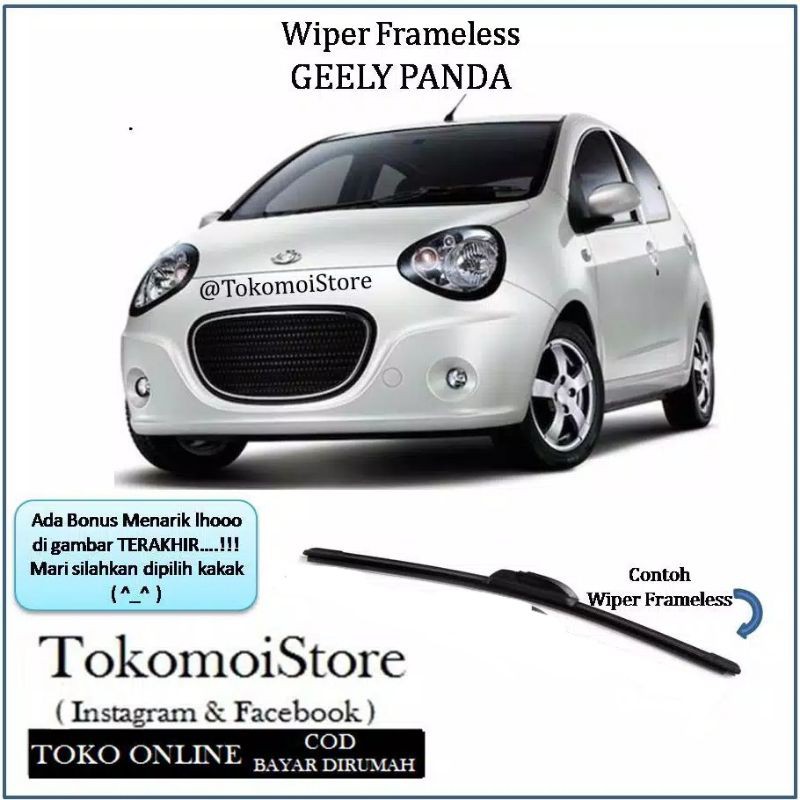 Wiper Full Karet GEELY PANDA
