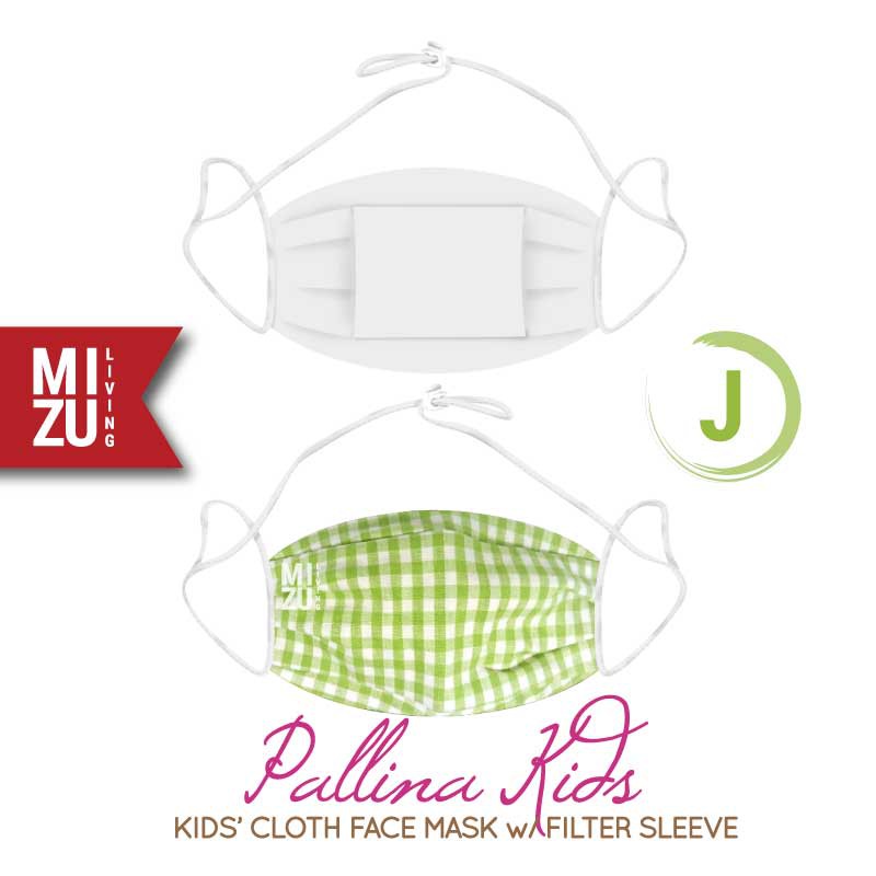 [SALE] MIZU PALLINA KIDS Cloth Face Mask Masker Anak Kain Corak 3 Ply Sarung Filter NON-MEDIS-J