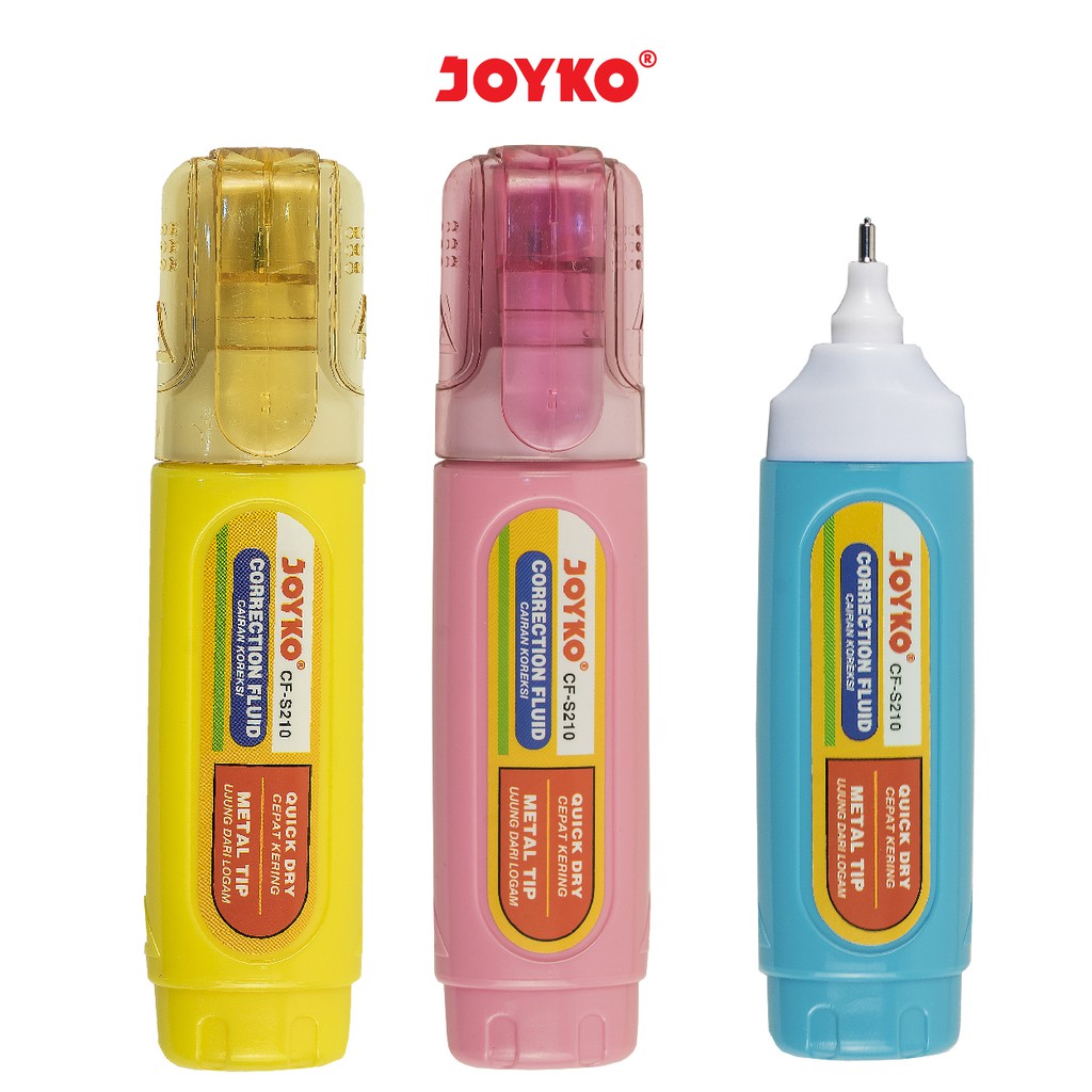 

Correction Fluid Cairan Koreksi Penghapus Cair Joyko CF-S210