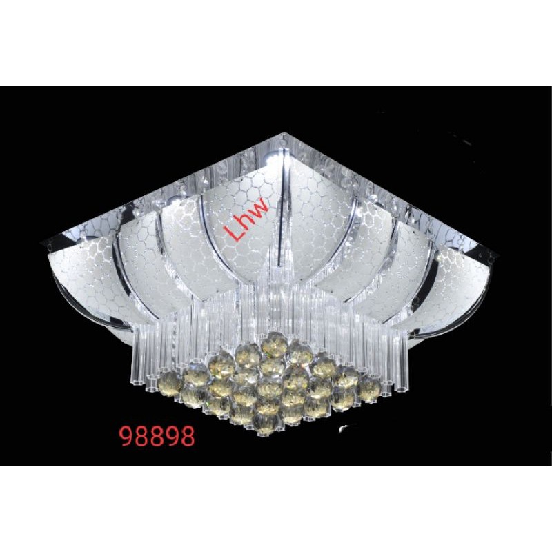 Lampu hias plafon led remote 98 dekorasi ruang tamu,keluarga