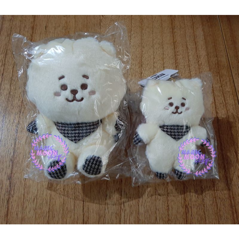 BT21 RJ DOLL GLEN CHECK JAPAN(TOLONG BACA KET)100%OFFICIAL