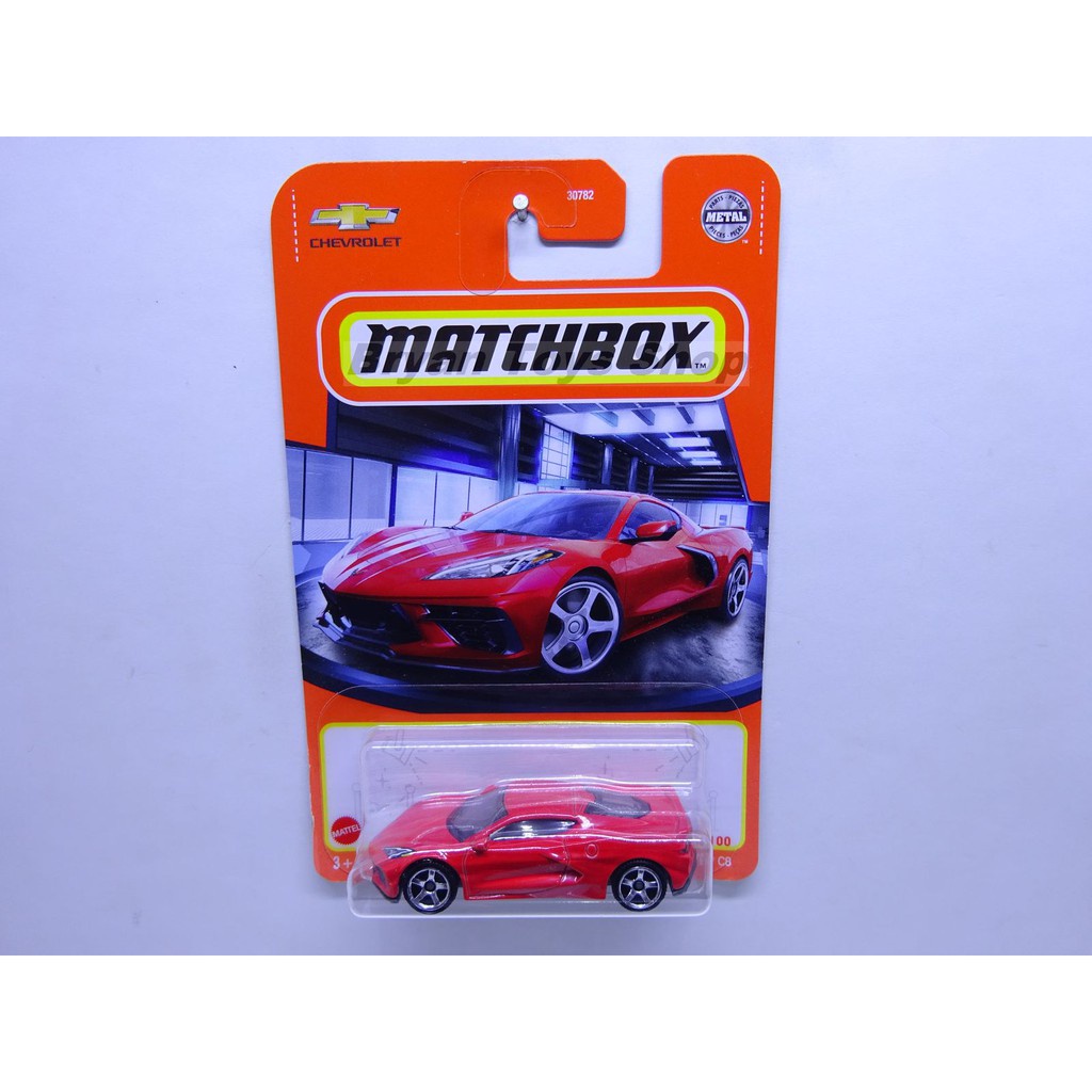 Matchbox 2020 Corvette C8 Merah