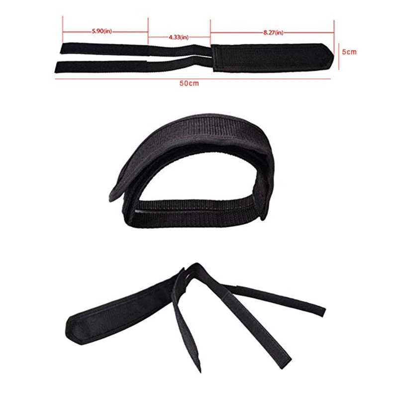 Tali Pedal Sepeda Bicycle Pedal Toe Clip Foot Strap / Tali Pengikat Pedal Sepeda Mtb Fixie Bmx Roadbike Lipat / Klip Tali Pedal Sepedal Anti Slip / Strap Sepeda Fixie Gunung Balap Toe Clip / Tali Pedal Sepeda 1 Set Lengkap / Pedal Strap Warna Hitam Kuat