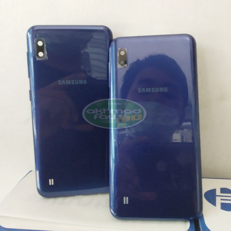 Backdoor Samsung A10 Blue Original 100% - Cover Casing Belakang Samsung A10 ORI