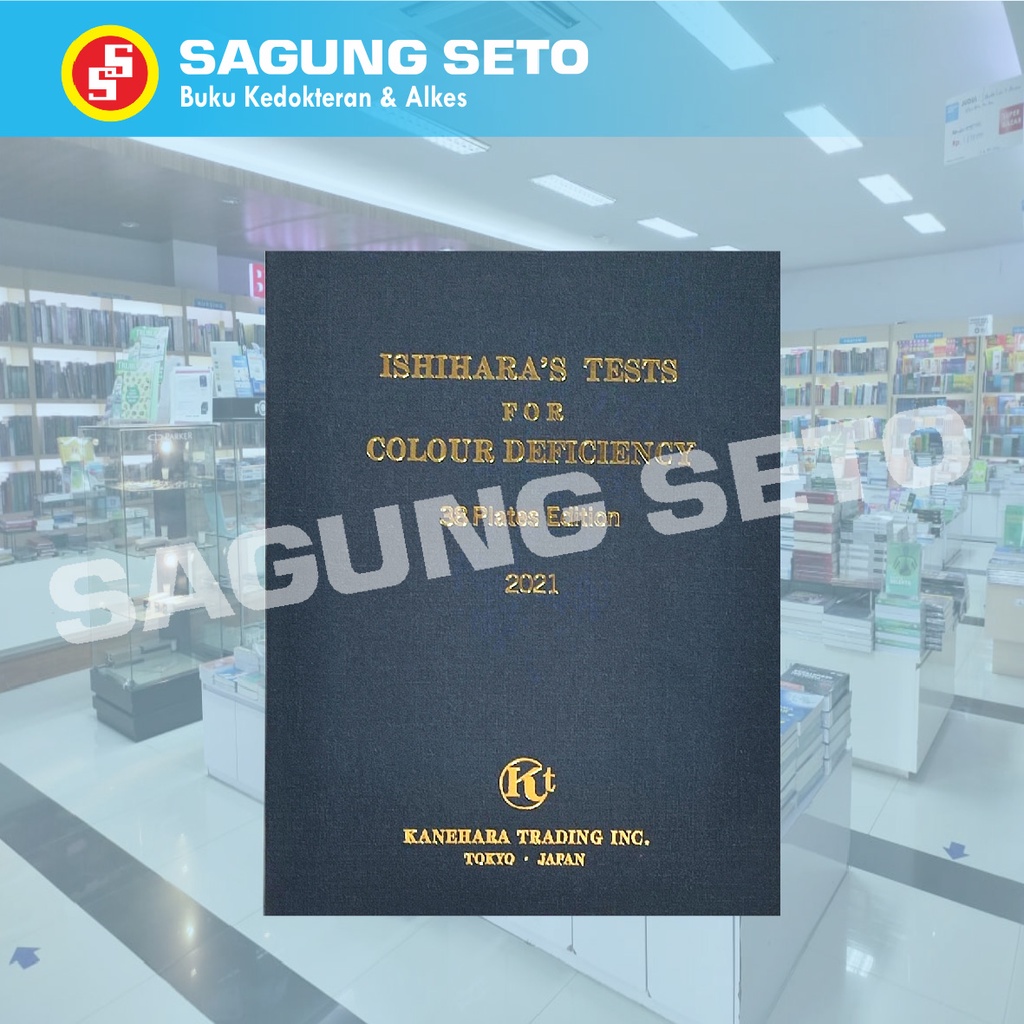 BUKU ISHIHARA 38 PLATE 2021