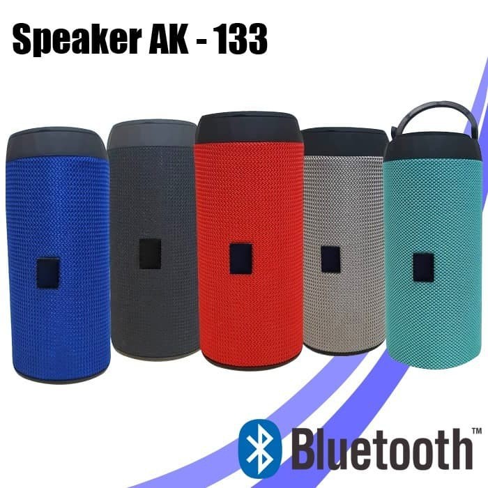 SPEAKER PORTABLE WIRELESS AK-133 BLUETOOTH  SUPER BASS