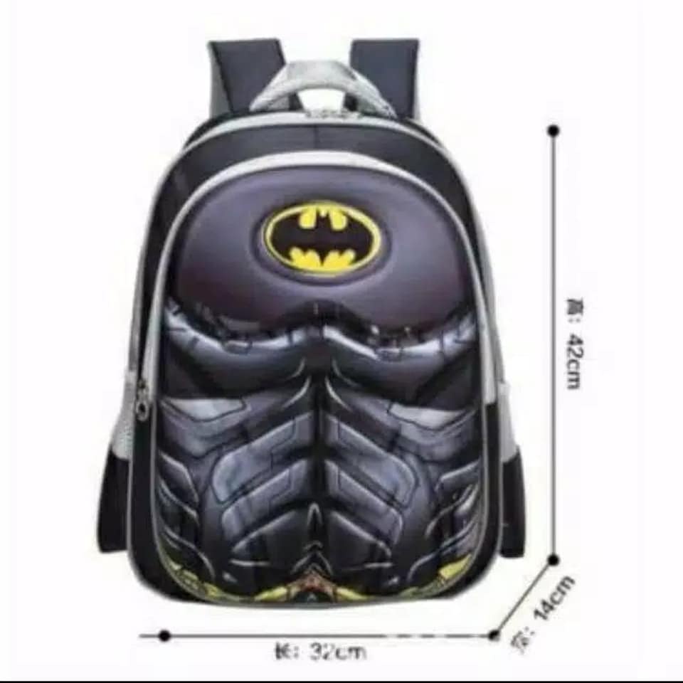 Tas Ransel  Superhero anak SD 6 Dimensi.TAS RANGSEL SUPER HERO