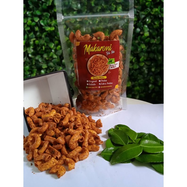 

MAKARONI KRIUUUK BEST SELLER EXTRA PEDAS RASA DAUN JERUK 80 gram