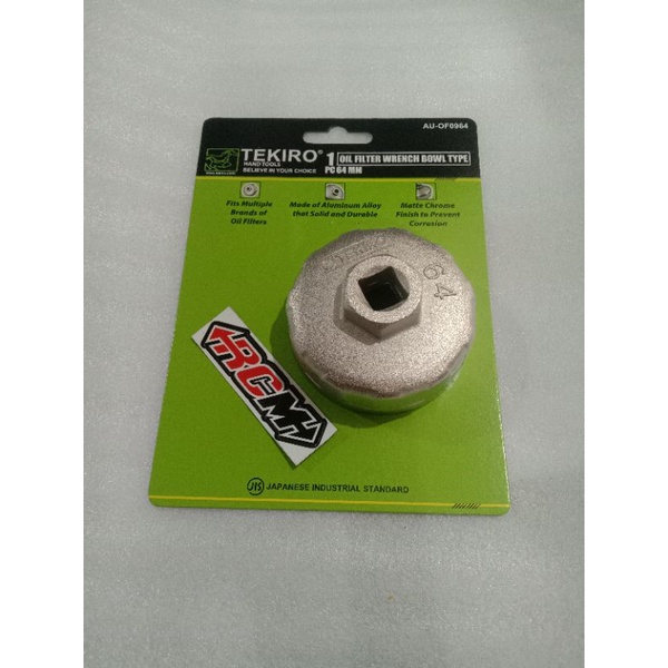 KUNCI OIL FILTER OLI WRENCH BOWL MANGKOK AVANZA XENIA CRV LAMA CITY BRIO AGYA ORI TEKIRO 64MM 64 MM