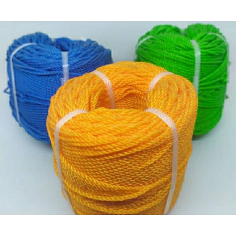 

1 ROLL TALI TAMBANG PLASTIK UKURAN 2,5 DAN 1,5 MM