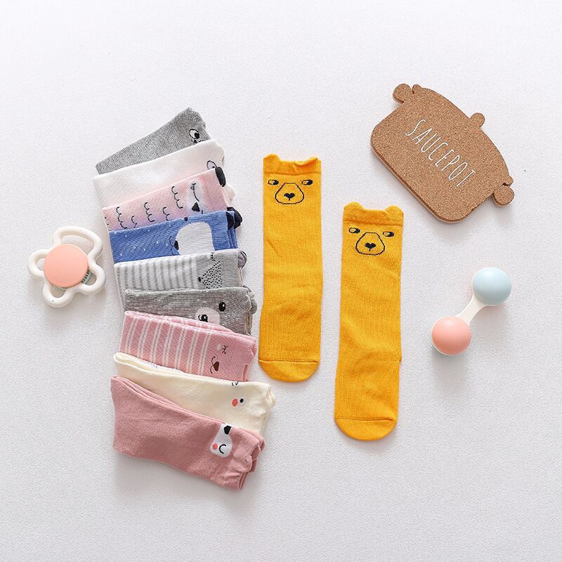BABY STORE01 - KKC KAOS KAKI KOREA BAYI LUCU PANJANG PREMIUM/KAOS KAKI ANTI SLIP BAYI