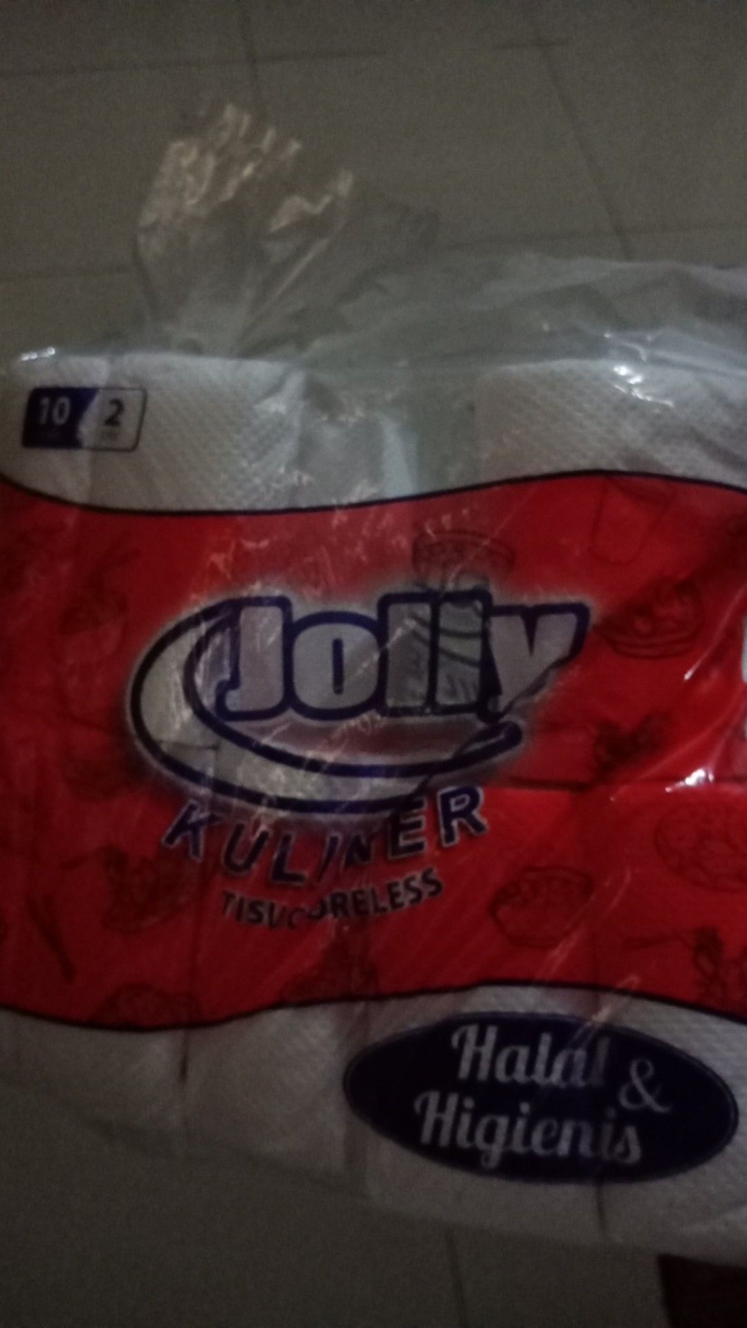 Tissue Jolly Kuliner Tisu Toilet Coreless Tisue Roll Gulung - Tanpa Tulang ( Promo )