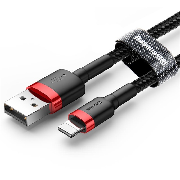 BASEUS Cafule Cable USB for Lightning 1.5A 2M iPhone - CALKLF-C